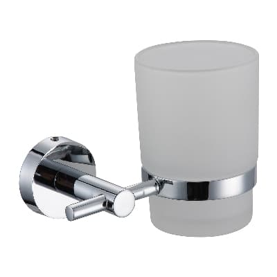 Porta Spazzolini Linea Diosa Dhimp Cromo Fiss con Viti - 2