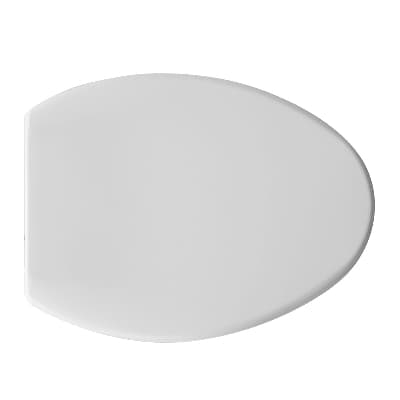Sedile WC Termoindurente Mod D034 Forma 1 Dh Bianco - 3