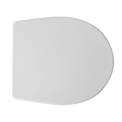 Sedile WC Termoindurente Mod D057 Forma 1 Dh Bianco - 3