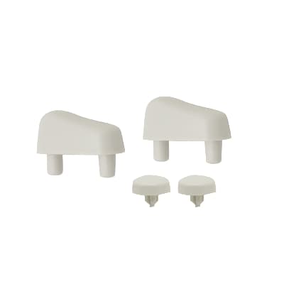 Kit Paracolpi per Sedile Conca e Ydra Carrara e Matta Bemis Bianco - 3