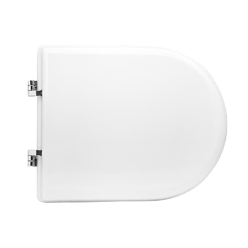 Sedile WC per Olympia Vaso Vogue Forma 7 Cw Bianco Cerniere a Passanti - 3