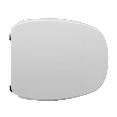 Sedile WC per Pozzi Ginori Italica Duo Meta Cw Bianco Cerniera a Passanti - 3
