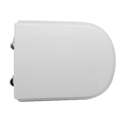 Sedile WC per Roca Vaso Giralda Forma 5 Cw Bianco Cerniere C Espansione - 3
