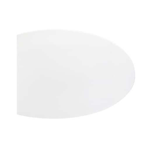 Sedile WC in Termoindurente Disegno Ceramica Ovo Forma Cw Bianco Soft Close - 3