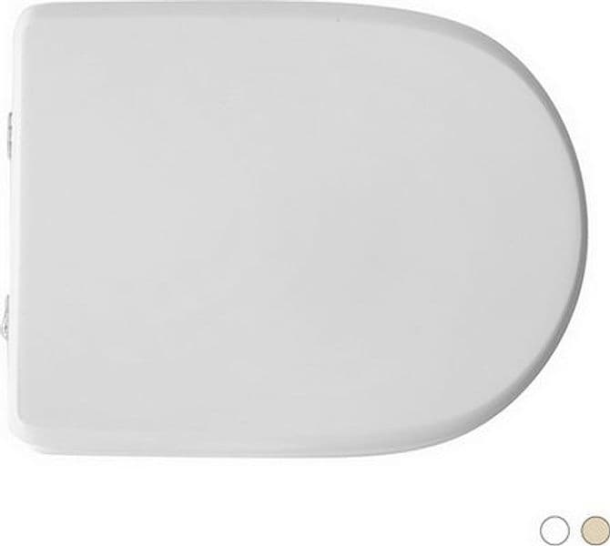 Sedile WC per Vavid Vaso Orientale Forma 7 Cw Bianco - 3