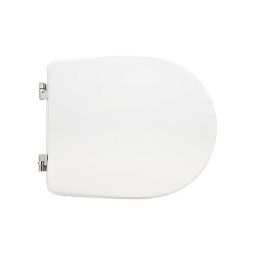 Sedile WC per Incea Vaso Nube Forma 6 Cw Bianco Cerniere a Passanti - 3