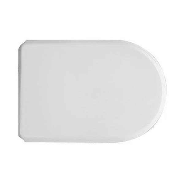 Sedile WC per Galvit Vaso Miro' Forma 7 Cw Bianco Cerniere a Passanti