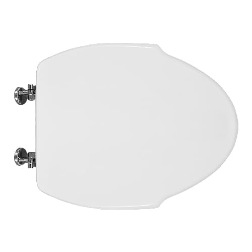 Sedile WC per Gsi Vaso Oceano 1 Forma 10 Cw Bianco Cerniere a Passanti - 3