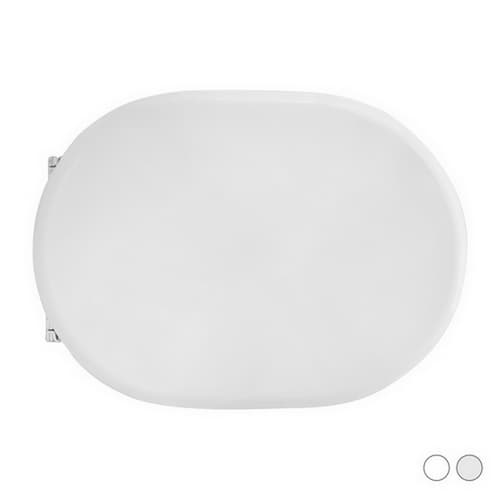 Sedile WC per Ideal Standard Vaso Fiorile Cw Bianco Is (Grigio Chiaro) - 3