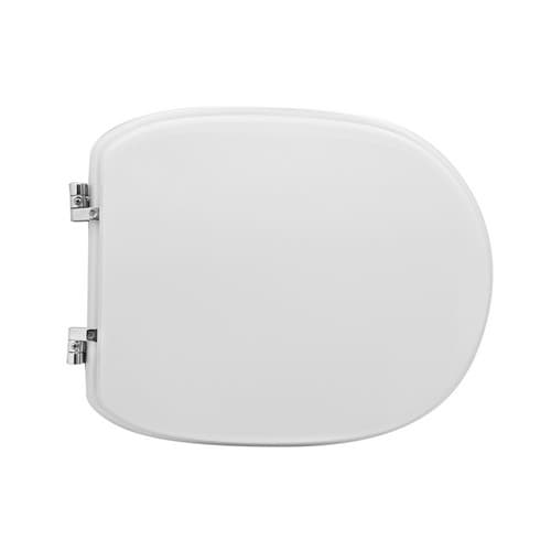Sedile WC per Gsi Vaso Fedra Forma 6 Cw Bianco Cerniere a Passanti - 3