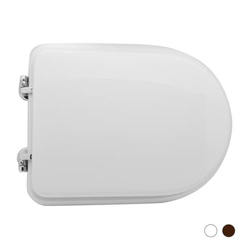 Sedile WC per Cesame Vaso Sintesi Monoblocco Forma 7 Cw Bianco - 3