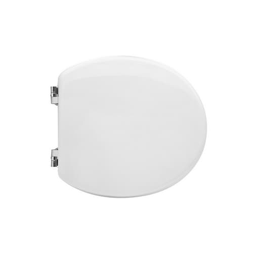 Sedile WC per Dolomite Vaso Asilo Forma 2 Cw Bianco Cerniere a Passanti - 3