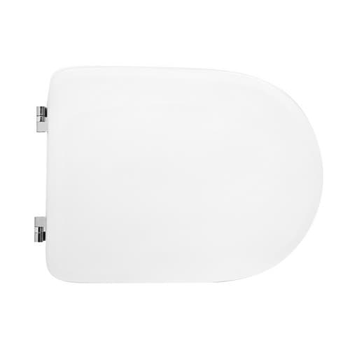 Sedile WC per Faleri Vaso Tiffani Forma 7 Cw Bianco Cerniere a Passanti - 3