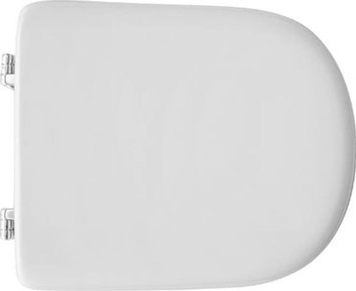 Sedile WC per Dolomite Vaso Cristallo Bianco Forma 7 Cw - 3