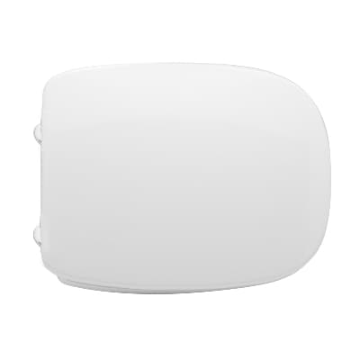 Sedile WC per Faleri Vaso Duetto Quadro Forma 3 Cw Bianco - 3