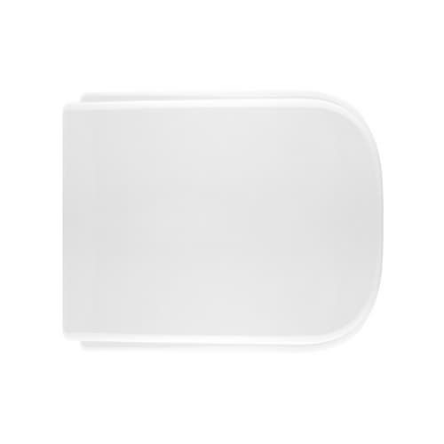 Sedile WC per Esedra Vaso Quadra Cw Bianco Cerniere C Espansione - 3