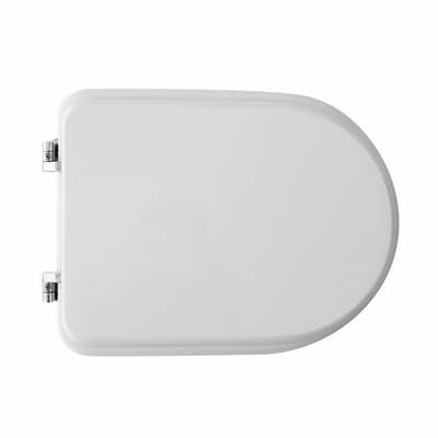 Sedile WC per Cielo Vaso Ares Forma 7 Cw Bianco Cerniere a Passanti - 3