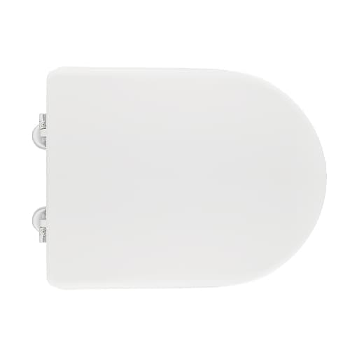 Sedile WC per Dolomite Vaso Asolo Forma 7 Cw Bianco Cerniere C Espansione - 3