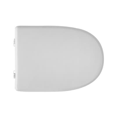 Sedile WC per Axa Vaso Verbena Forma 4 Cw Bianco Cerniere a Passanti - 3