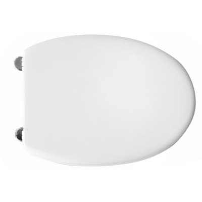 Sedile WC per Cesabo Vaso Exel Forma 4 Cw Bianco Cerniere a Passanti - 3