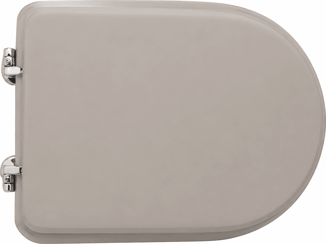 Sedile WC per Cesame Vaso Sintesi Forma 6 Cw Daino Cerniere a Passanti