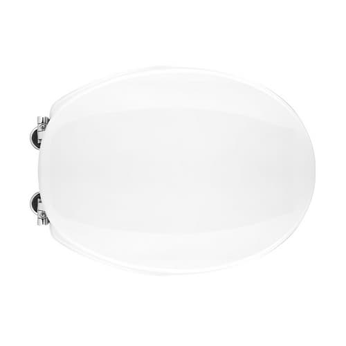 Sedile WC per Cesame Vaso Simplex Forma 1 Cw Bianco Cerniere a Passanti - 3