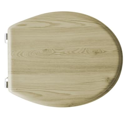 Sedile WC Universale in Legno Acero Ferid - 3