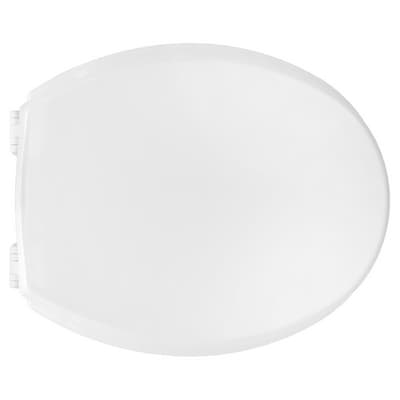 Sedile WC Universale Canyon in Legno con Cerniere in PVC Bemis Bianco - 3