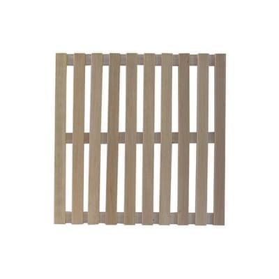 Pedana Doccia in Legno Quadrata Dh 57 cm x 57 - 3