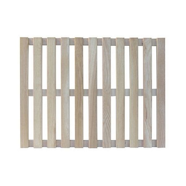 Pedana Doccia in Legno Rettangolare Dh 55 cm x 68 - 3