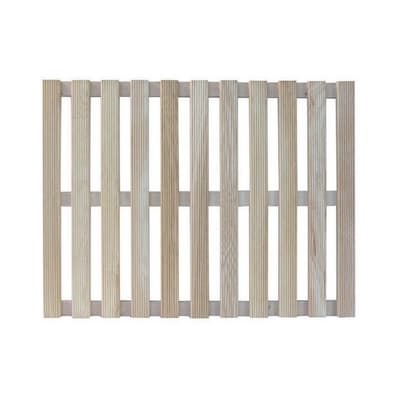 Pedana Doccia in Legno Rettangolare Dh 55 cm x 68 - 3