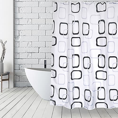 Tenda per Doccia Tessuto in Poliestere Vintage Spire 180 cm x 200 - 2