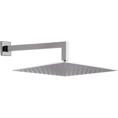 Soffione Doccia a Parete Quadro 30 cm con Braccio Maria 30 cm x 30 - 3