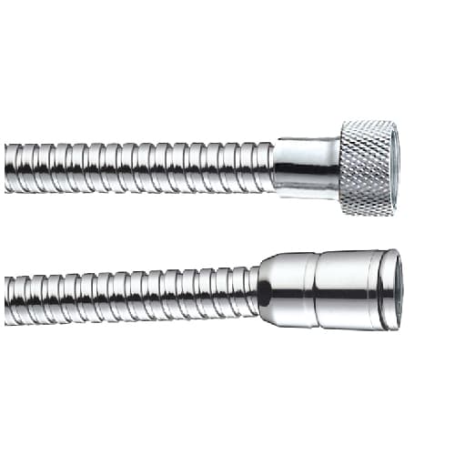 Flex in Ottone Doppia Aggraffatura Cono per Stop Bossi 125 cm Cromo - 3