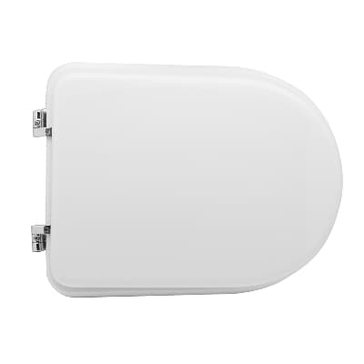 Sedile WC per Azzurra Vaso Elios Forma 7 Cw Bianco Cerniere a Passanti - 3