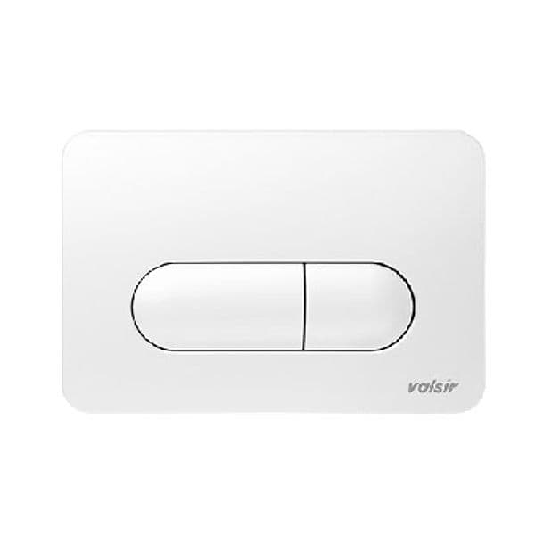 Placca 2 Pulsanti per Cassette Pneu Evolut e Tropea 3 Valsi Bianca – Valsir