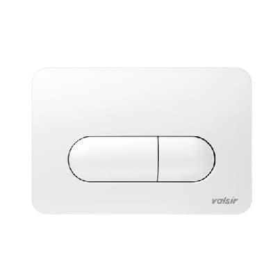 Placca 2 Pulsanti per Cassette Pneu Evolut e Tropea 3 Valsi Bianca - 3