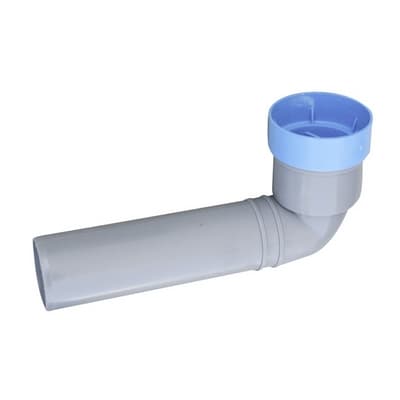 Curva Tecnica Prolungata Senza Morsetto con Tappo Htsw Valsir Ø 40 x 46 - 3
