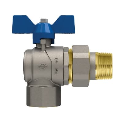 Valvola a Sfera P.t con Farfalla a Squadra Evolution Fiv ¾ x ¾ DN 20 PN 40 - 2