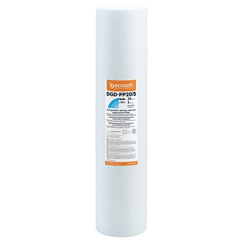 Cartuccia Filtrante Dual PP 4,5 Ecosoft H 20 Micron 20+5 - 2