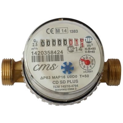 Contatore per Acqua Fredda Super Dry Asciutto Cms 352 a 914 a 04 - 3