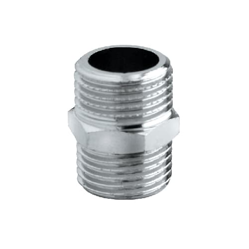 Nipples Doppio Ottone Cromato Rinal - 3