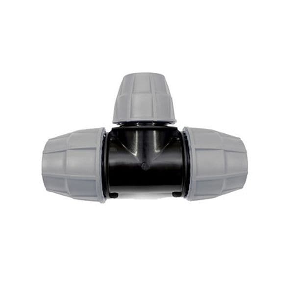 Tee Ridotto a 90 ° Ikaro Raccordo per Polietilene 25 x 20 x 25 - 3