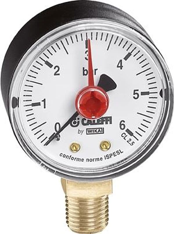 Manometro Calef 1/4 Radiale - 3
