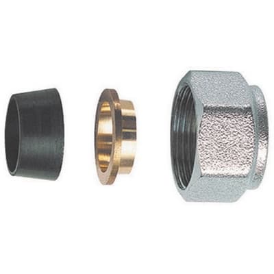 Kit di Tenuta in Gomma a Compressione per Tubo Rame 3 Pezzi Ø 16 S.f - 3