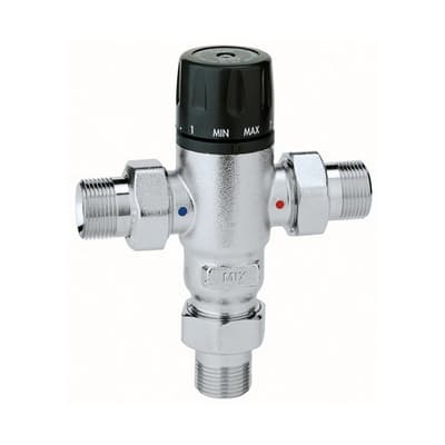 Rubinetto Miscelatore Termostatico Anticalcare Regolabile 323 a 521 a 500 - 2