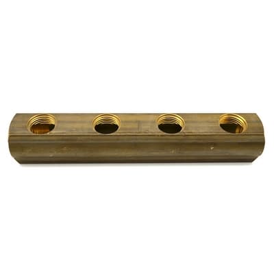 Collettore da Barra FF ¾ Giallo 4 Vie S.f - 3
