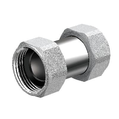 Raccordo Allungabile Cromato con Estensione 35 a 50MM Far - 3