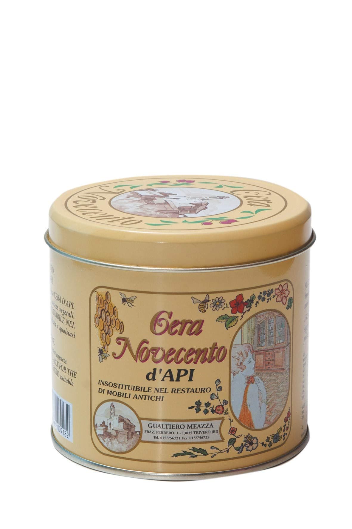 Cera Api Mobili Novecento Noce Medio 500 ml 2 Pezzi