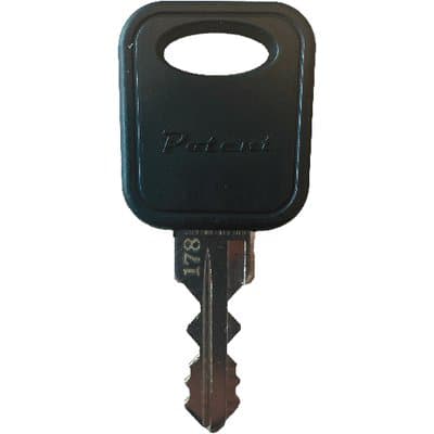 Chiave Piatta Potent 6000K Originale Ottone Nichelato 10 Pezzi - 2